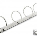 Ring binder mechanisms R-shape 4-rings product no.: P 287 04 19 R 20