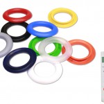 Finger ring eyelets made of plastic product no.: 921 K