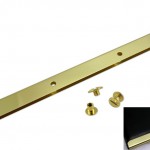 Bars for menu card covers brass plated 235 mm product no.: MKS 235 M