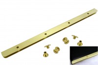 Bars for menu card covers brass plated 235 mm product no.: MKS 320 M