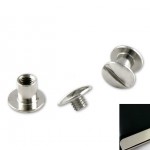 Bookscrews nickel plated product no.: 350 N