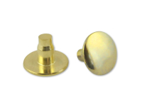 Press in tops brass plated product no.: 350 EPK
