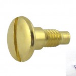Extension screw top brass plated product no.: 350 K N