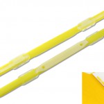 Plastic paper fasteners product no.: 235 K GELB