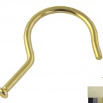 Hooks for sample hangers brass plated product no.: 8000 M