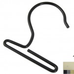 Hooks for sample hangers with curved foot product no.: 8005 S
