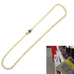 Ball chains brass plated product no.: KK2.4/100