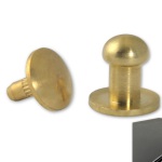 Sam browne studs brass product no.: PKE M 6/9/5