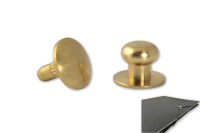 Sam browne studs brass product no.: PKE M 6,5/7/2,7