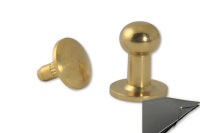 Sam browne studs brass product no.: PKE M 7/13/6