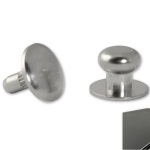 Sam browne studs nickel plated product no.: PKE N 6,5/7/2,7