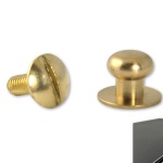 Sam browne studs brass product no.: PKS M 6,5/7/2,7