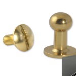 Sam browne studs brass product no.: PKS M 7/13/6