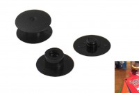 Small plastic rivets product no.: BRV 2,5 S