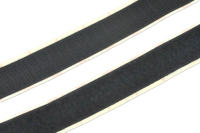 Hook and loop tape black