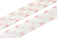 Hook and loop tape white