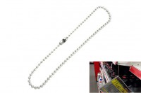 Ball chains nickel plated product no.: KK2.4 100