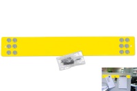 Magnetic strip yellow product no.: MHLS P RAL1018
