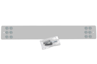 Magnetic strip grey product no.: MHLS P RAL7040