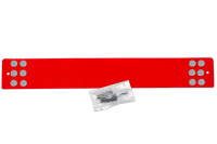 Magnetic strip red product no.: MHLS P RAL3020