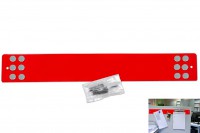 Magnetic strip red product no.: MHLS P RAL3020