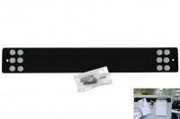 Magnetic strip black product no.: MHLS P RAL9005