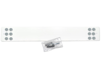 Magnetic strip white product no.: MHLS P RAL9016