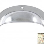 Shell handles 70 x 35 mm product no.: MG 100 N - 70 35