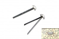Splint pins with bracket product no.: RKS K 4.5/17