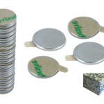 Disc magnets self-adhesive product no.: MSV 8/1 SK